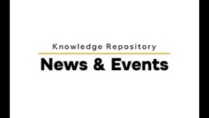 Knowledge Repository | News & Events