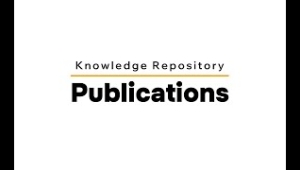Knowledge Repository | Publications