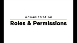 Roles and Permissions | Admin Panel | Bdwashdata | Adminstration